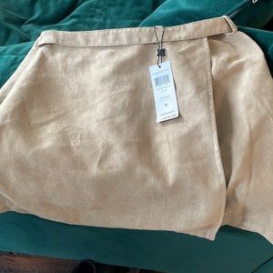 BCBGeneration Suede Style Mini Skirt - Never Worn!
